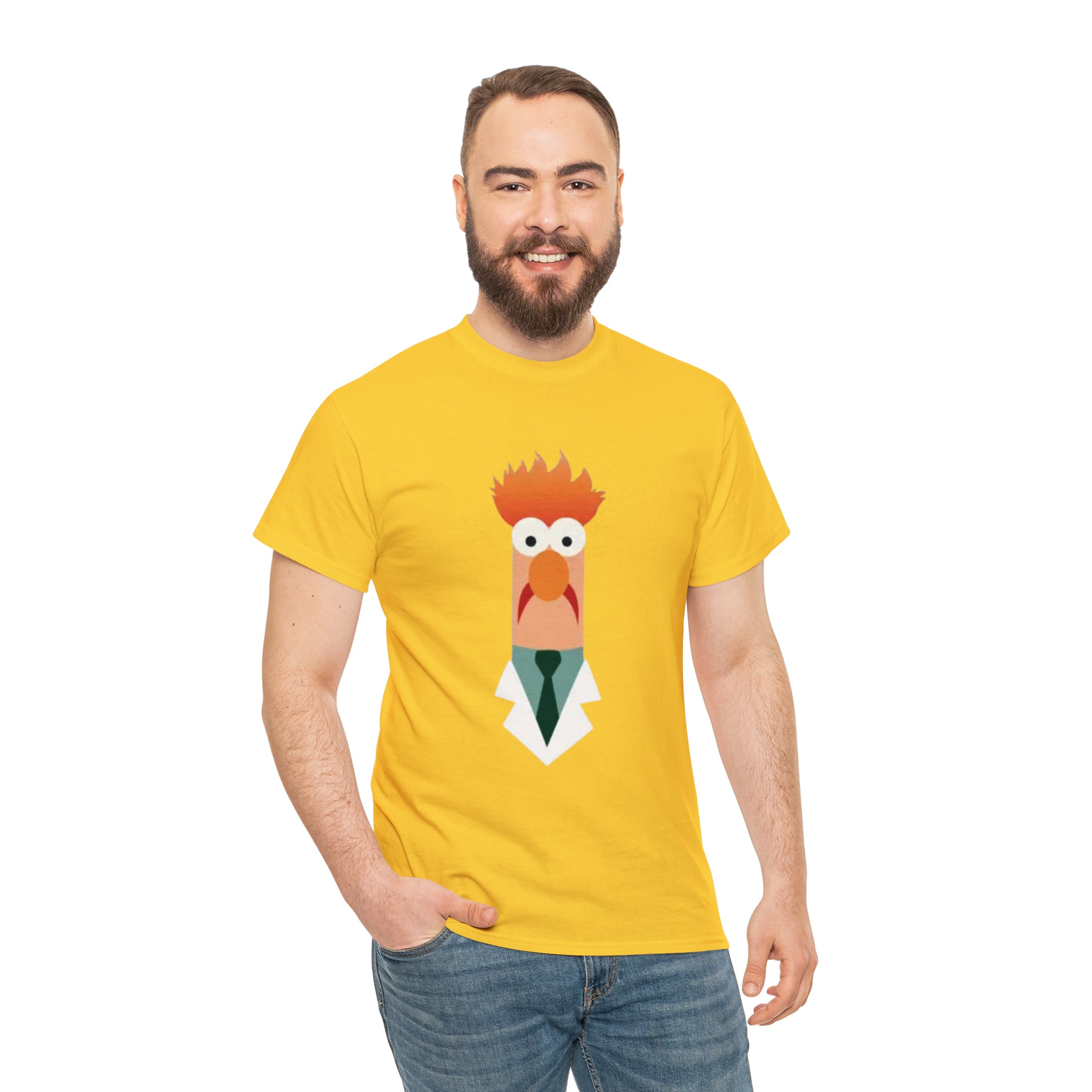 Beeker- Unisex Heavy Cotton T-Shirt - Creations by Chris and Carlos