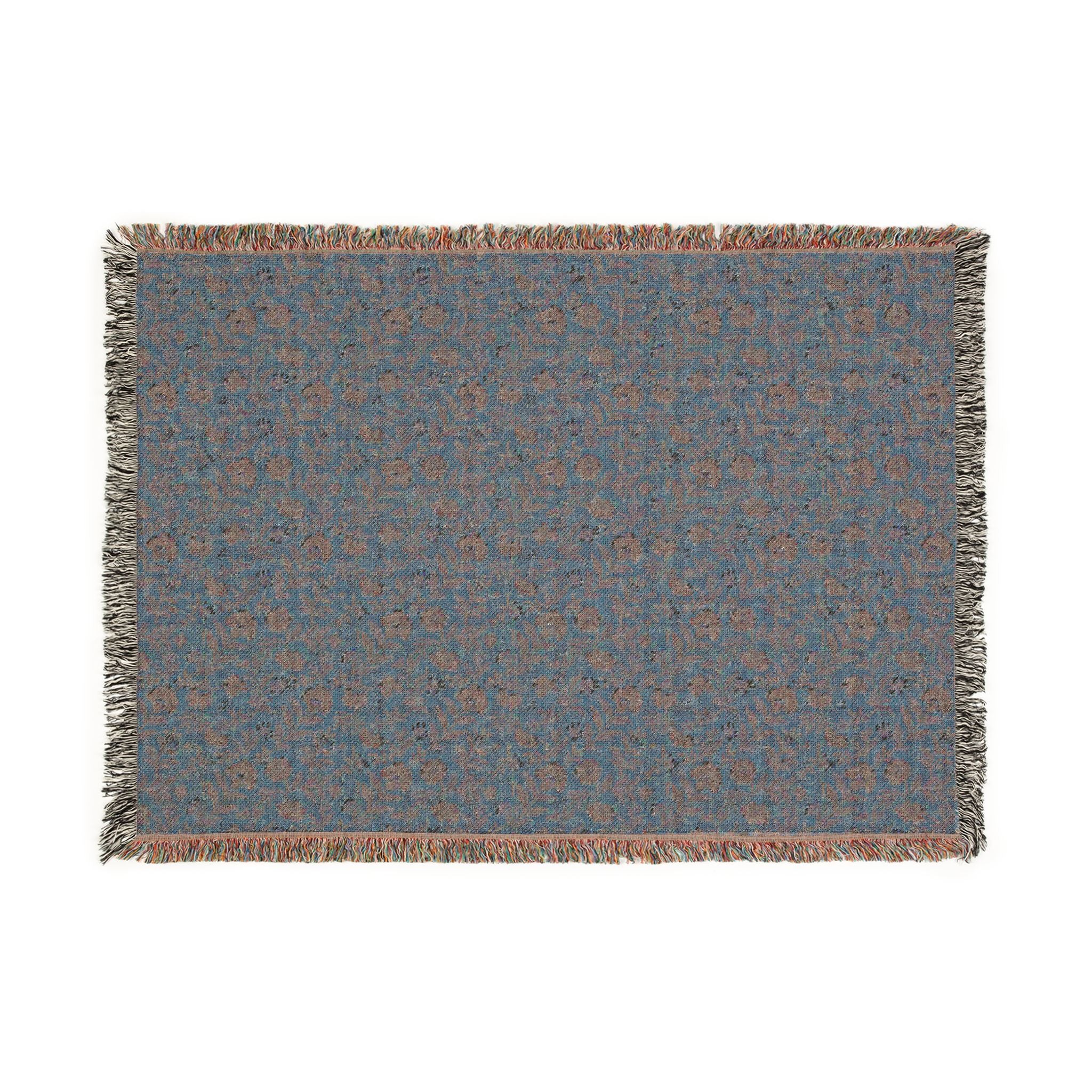 Plumstead Manor Patterned Woven Blanket — Reversible Geometric Throw for Cozy Home Decor - Creations by Chris and Carlos
