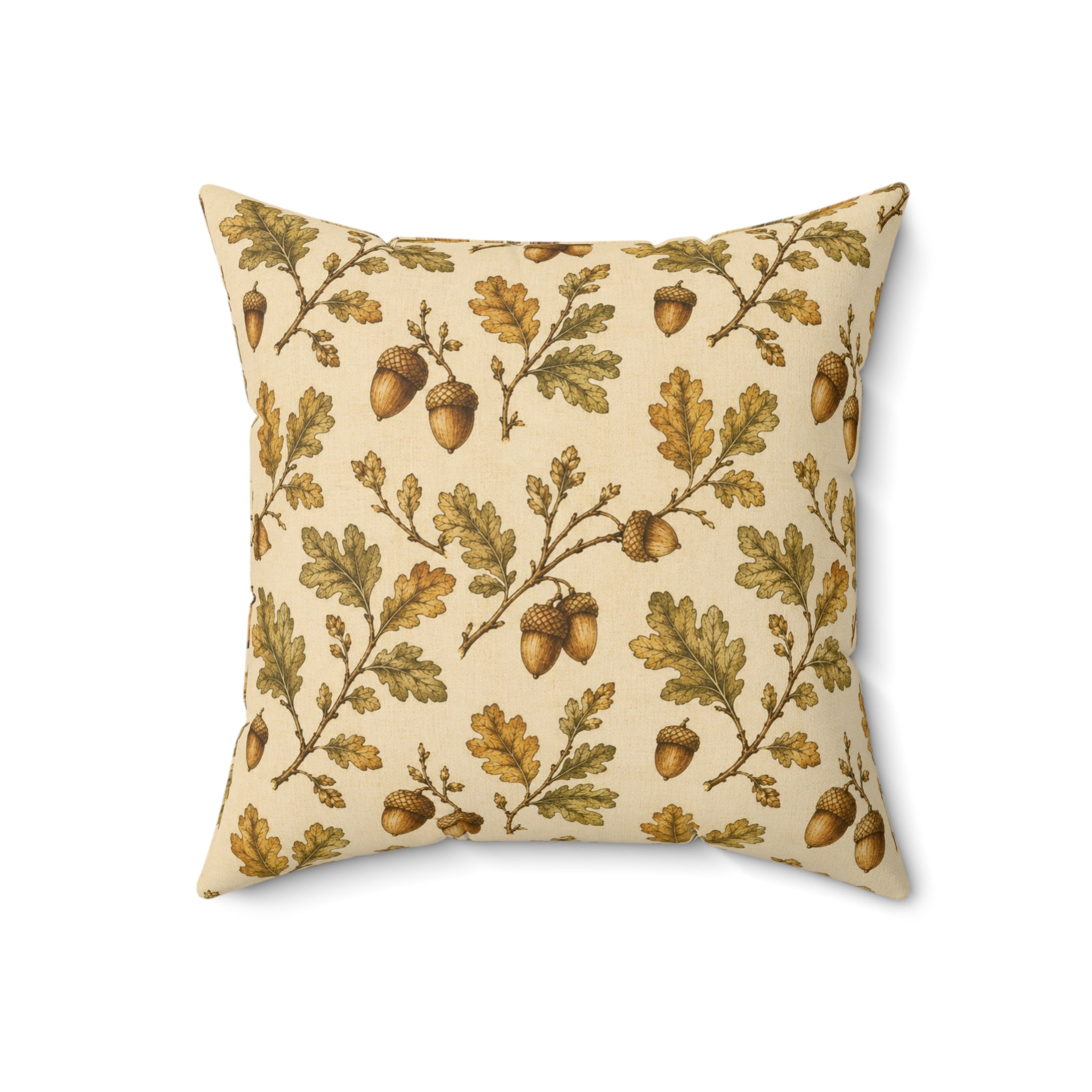 Old Soul Harvest™ Acorn Study Throw Pillow - Throw Pillow from Old Soul Harvest Campfire Circle