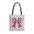 Black Lantern Society | Old Soul Skull Bow Tote Bag — Pink Gothic Punk All-Over Print Tote
