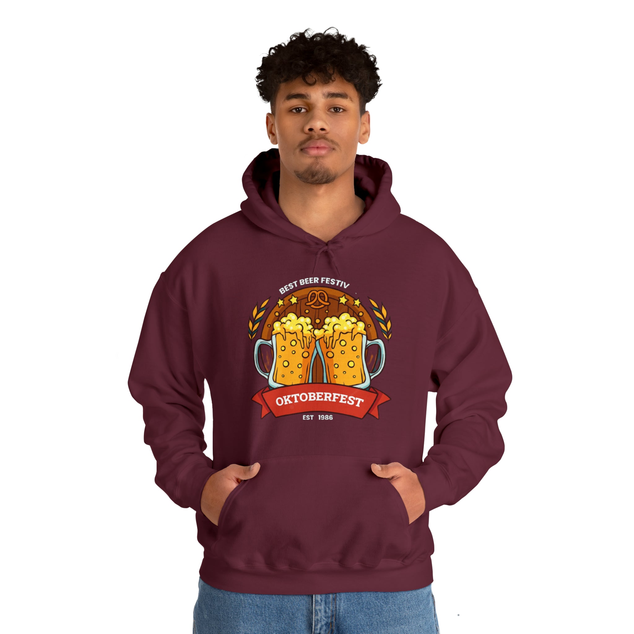 Oktoberfest- Unisex Heavy Blend™ Hooded Sweatshirt - Creations by Chris and Carlos