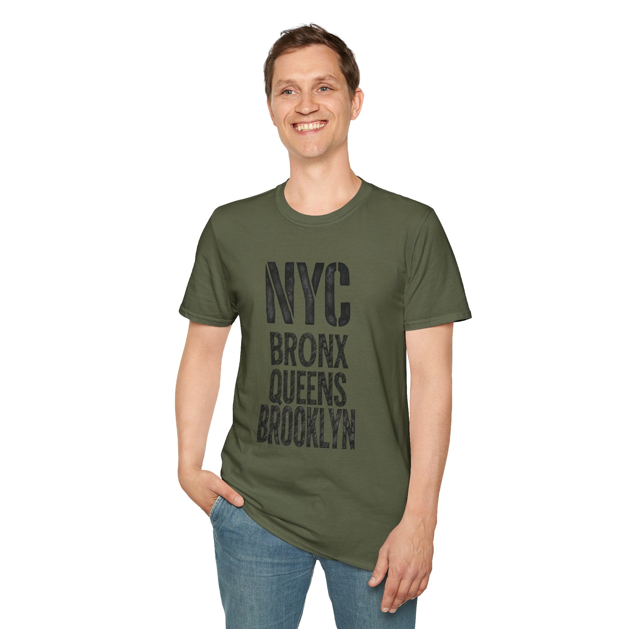 The Foundry Collective NYC Bronx Queens Brooklyn T-Shirt — Vintage NYC Boroughs Tee - Creations by Chris and Carlos