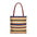 The Tailgate Crew- Stylish Stripes Tote Bag, Trendy Beach Bag, Reusable Shopping Tote