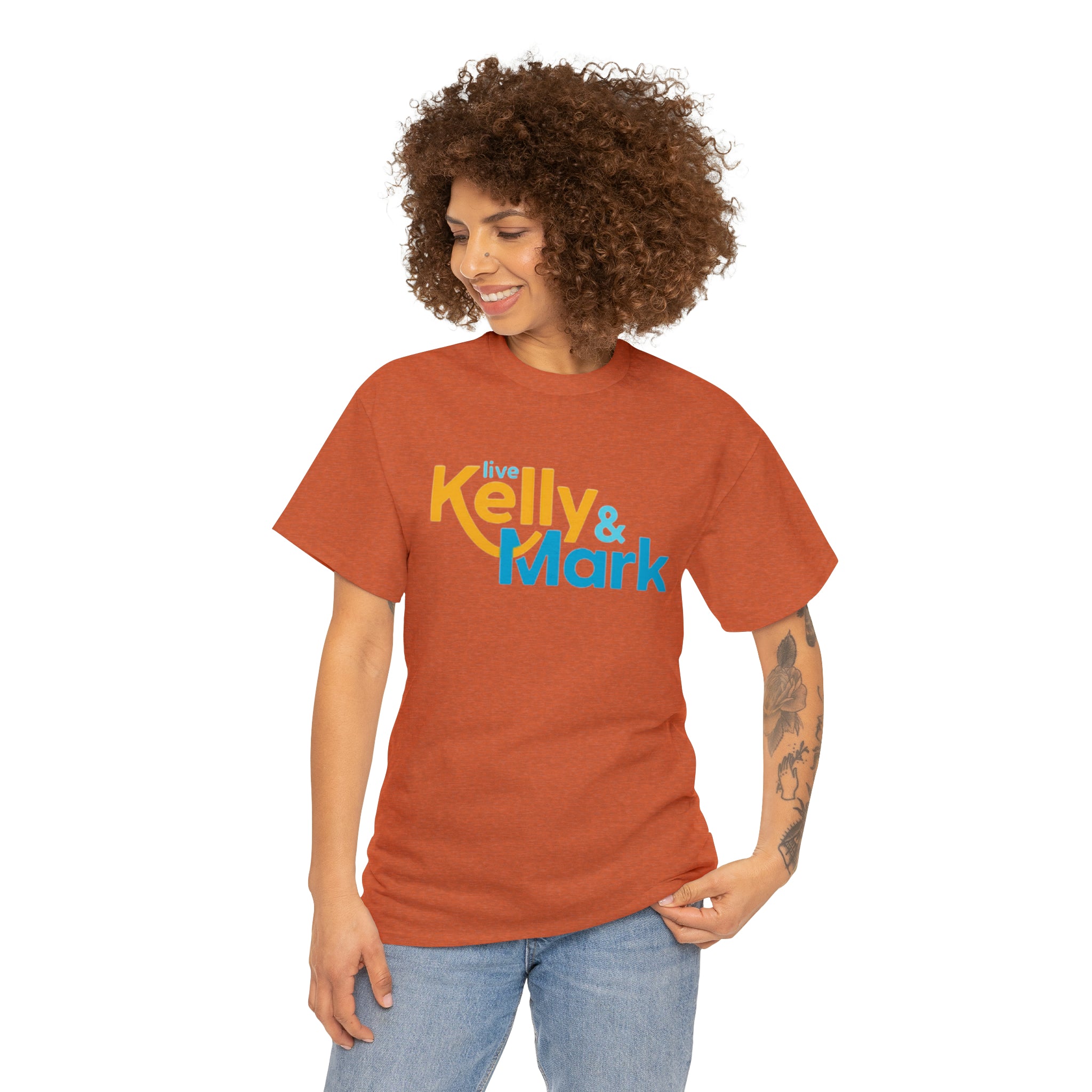 Live Kelly and Mark- Unisex Heavy Cotton T-Shirt - Creations by Chris and Carlos