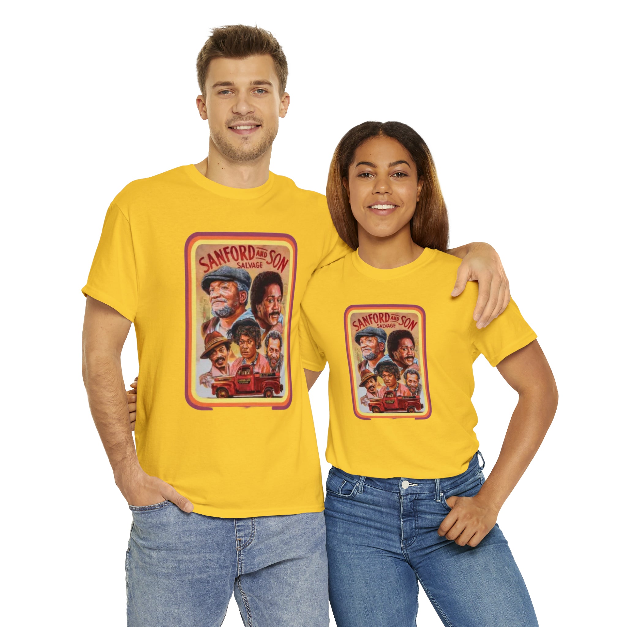 Sandford and Son 70's TV Show- Unisex Heavy Cotton T-Shirt - Creations by Chris and Carlos