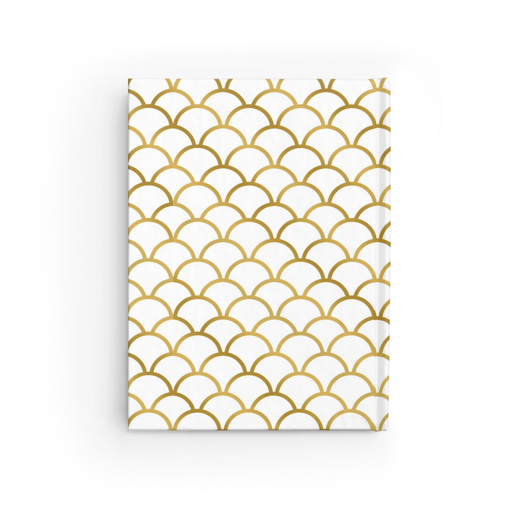 Gold Journal - Ruled Line - Creations by Chris and Carlos