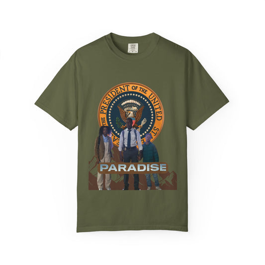Paradise Presidential Seal Graphic T-Shirt - Creations by Chris and Carlos