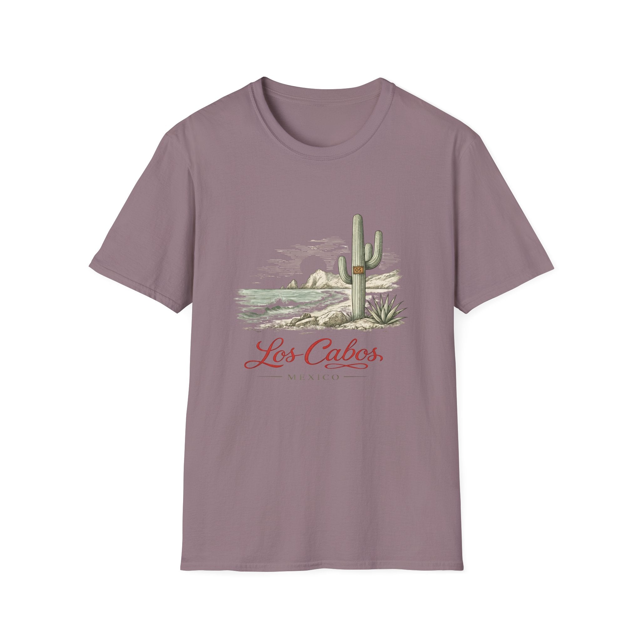 Los Cabos Desert Coast T-Shirt — Vintage Cactus Beach Graphic - Creations by Chris and Carlos