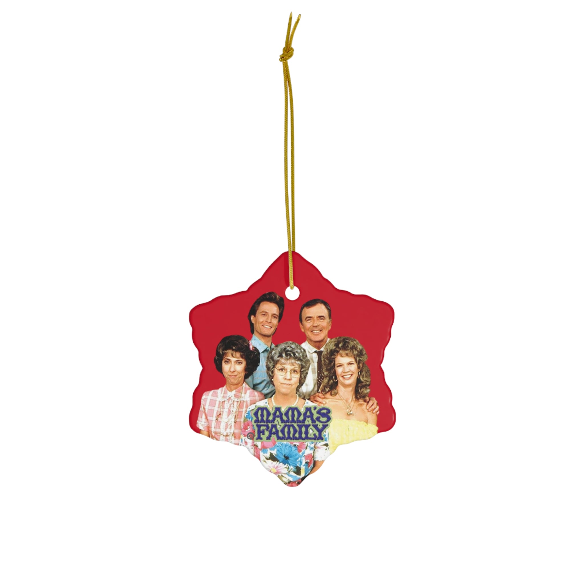 Mama's Family 80's TV Show- Ceramic Ornament, 4 Shapes - Creations by Chris and Carlos