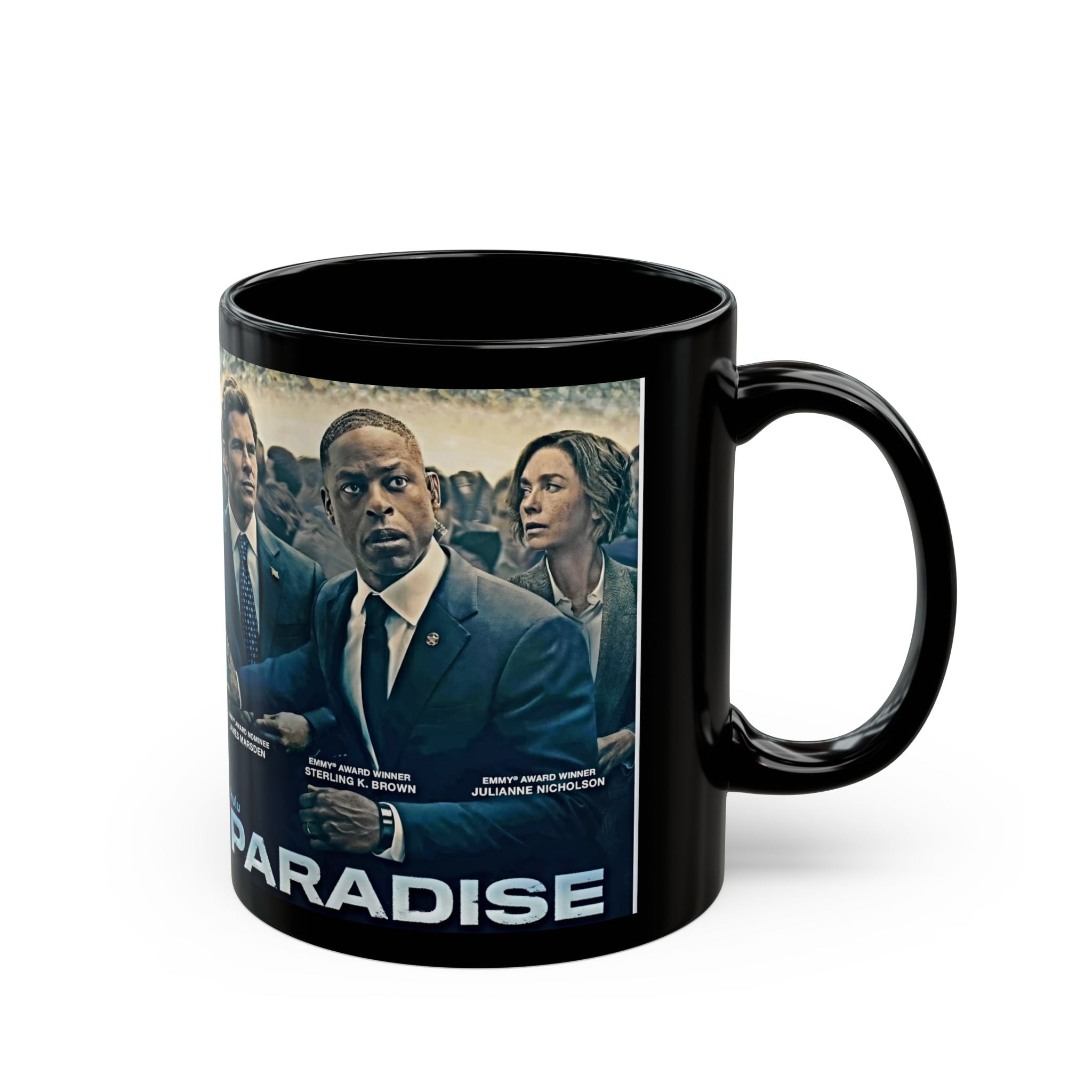 Paradise TV Series Black Coffee Mug — Cast Poster 11oz/15oz - Creations by Chris and Carlos