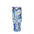 Blue Floral 40oz Vacuum Tumbler — "Headspace Hangs" Insulated Travel Cup