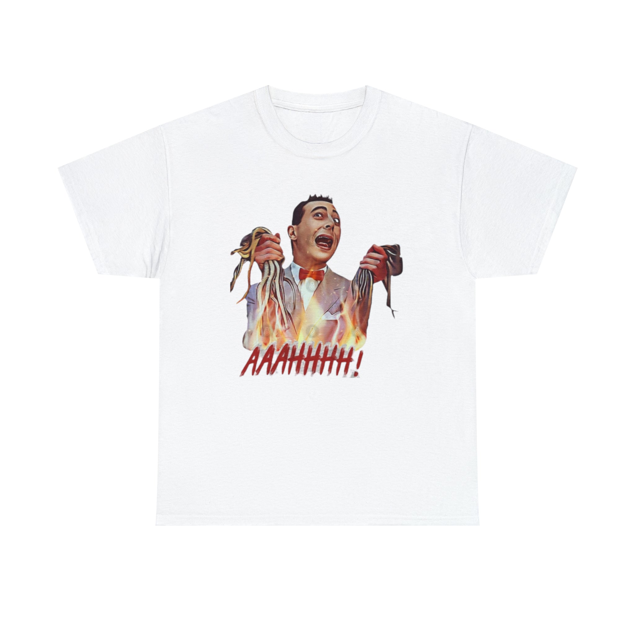 Pee Wee Herman-  Unisex Heavy Cotton T-Shirt - Creations by Chris and Carlos