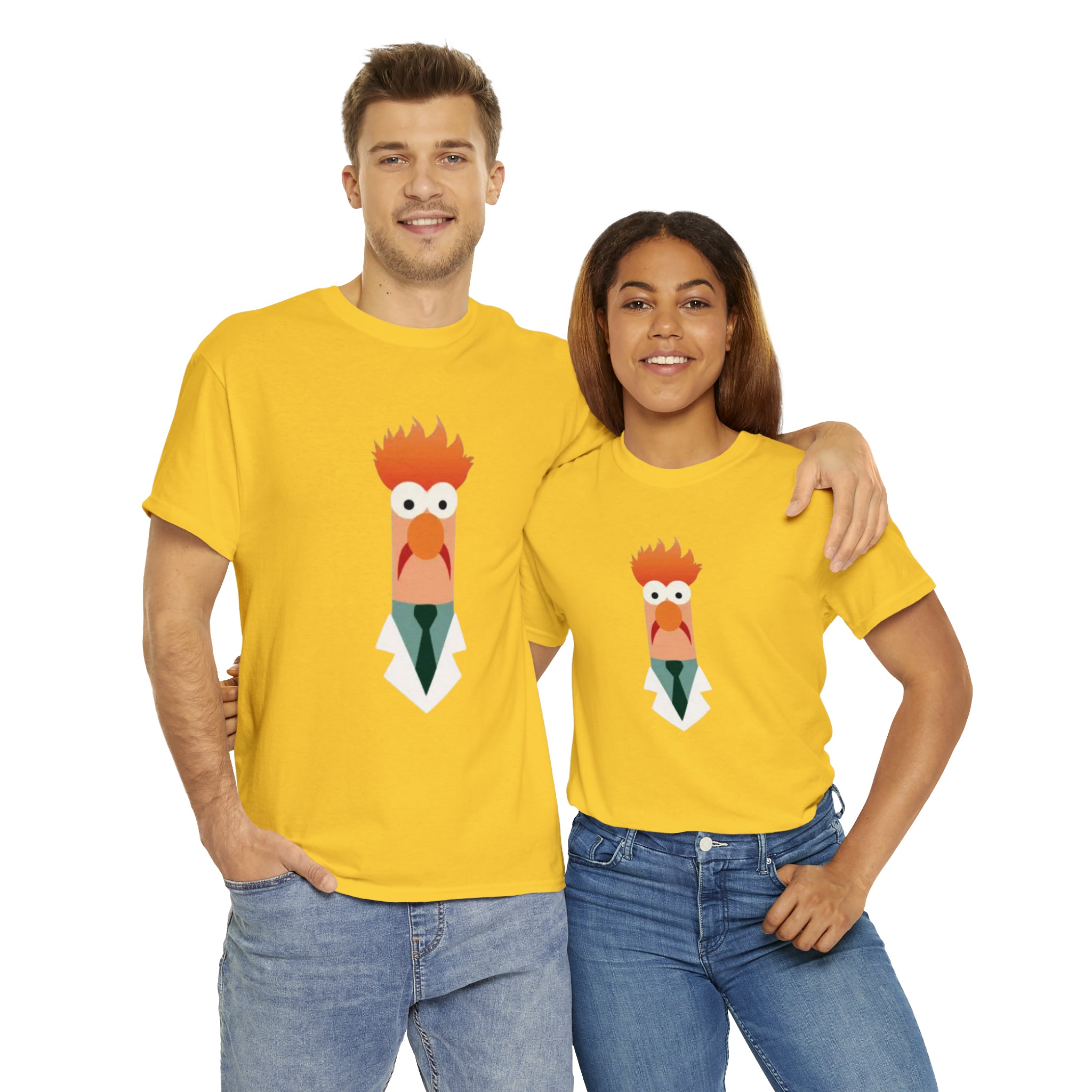 Beeker- Unisex Heavy Cotton T-Shirt - Creations by Chris and Carlos