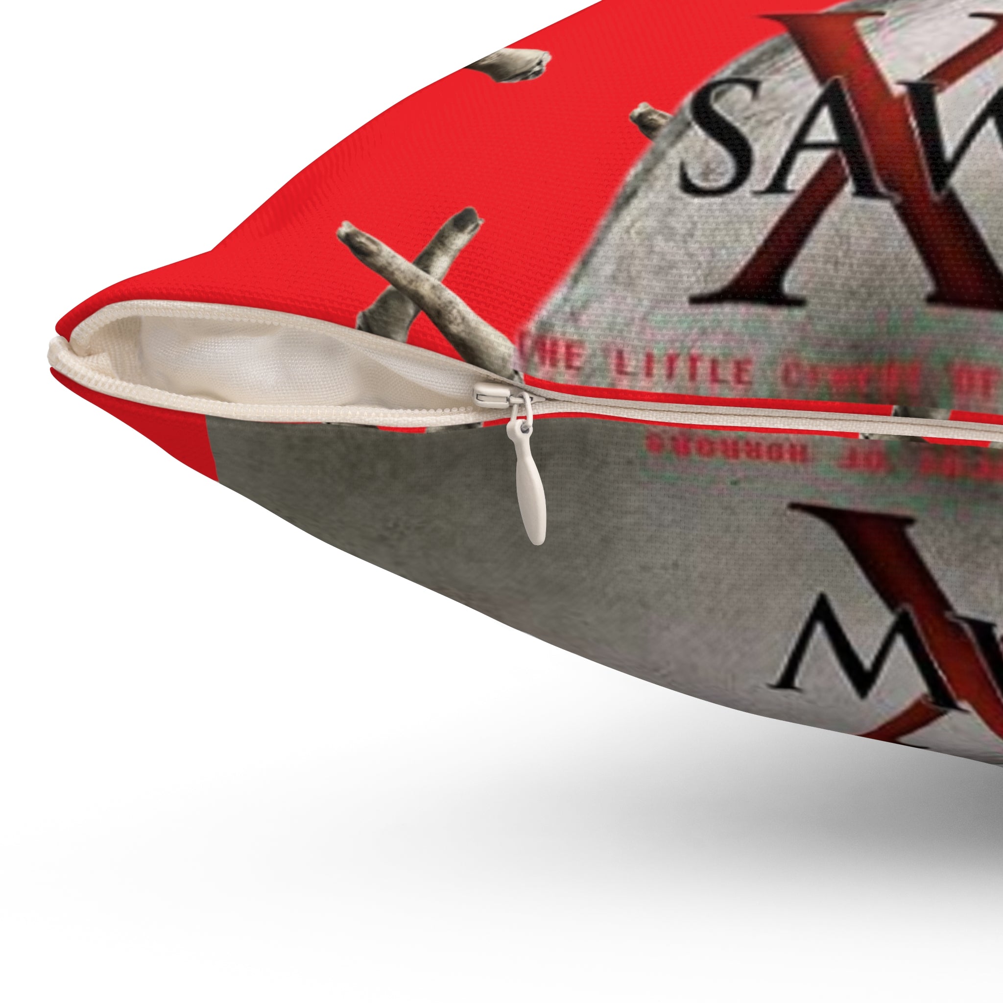 Saw X Movie- Spun Square Pillow - Creations by Chris and Carlos