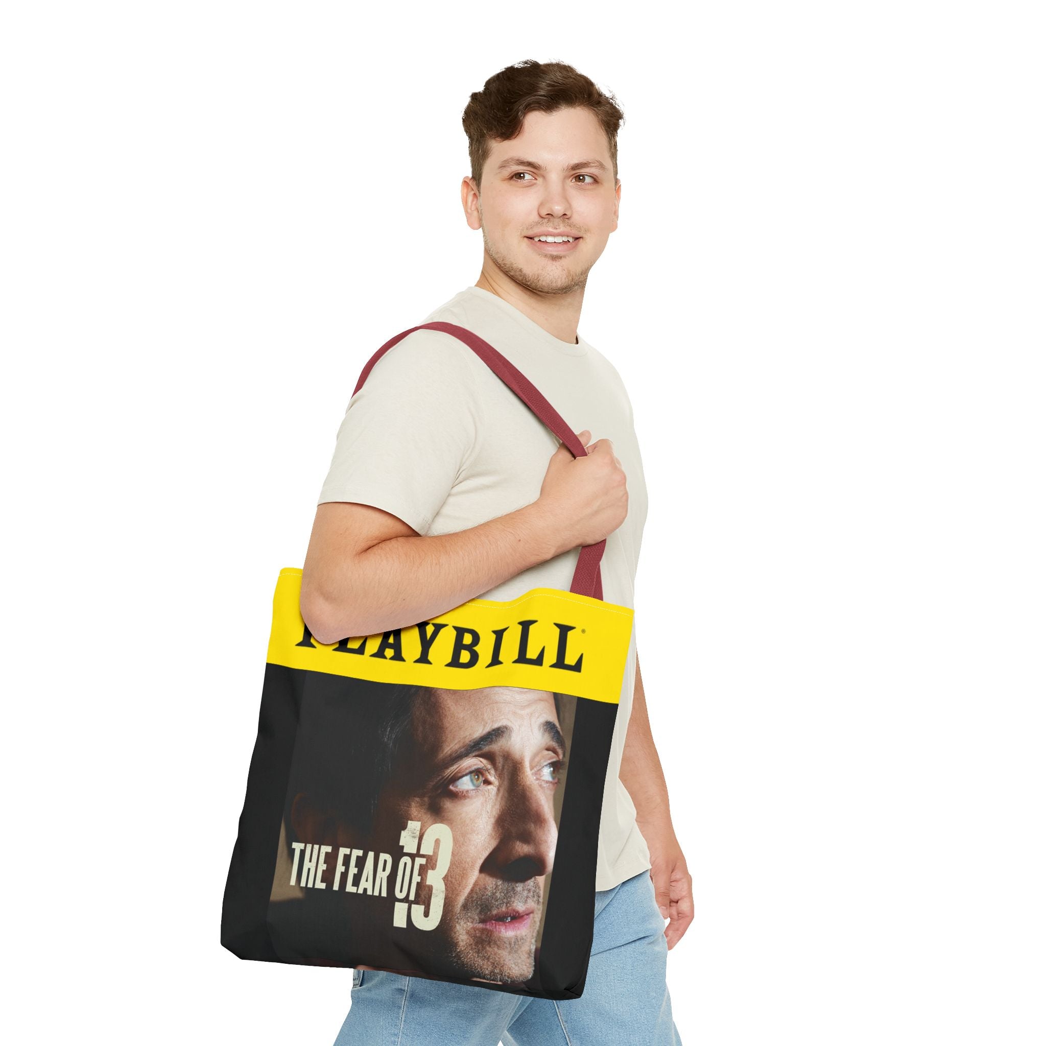 Broadway Playbill 'The Fear of 13' Photo Tote Bag - Creations by Chris and Carlos