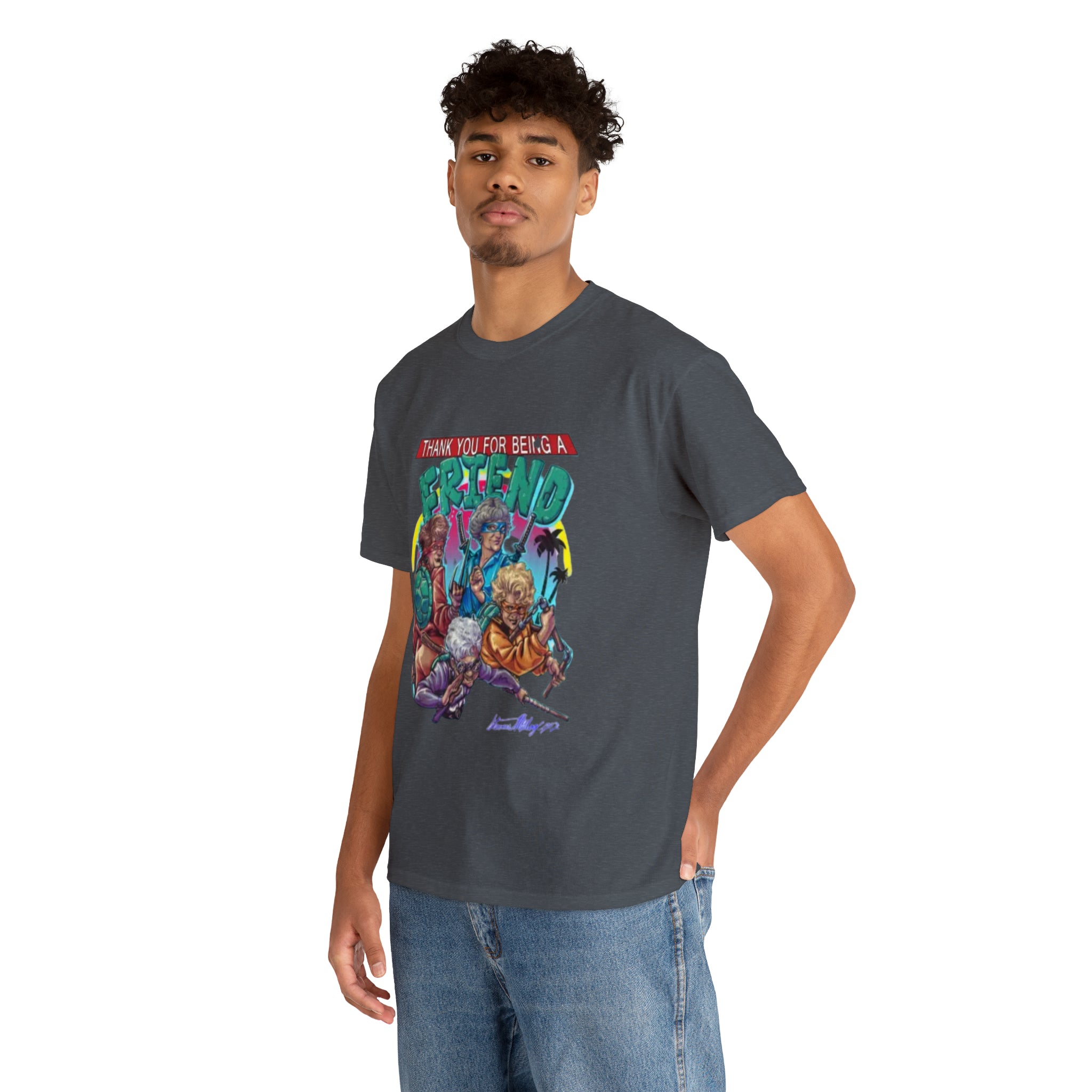 The T-Shirtnage Mutant Ninja Turtles- Unisex Heavy Cotton T-Shirt - Creations by Chris and Carlos