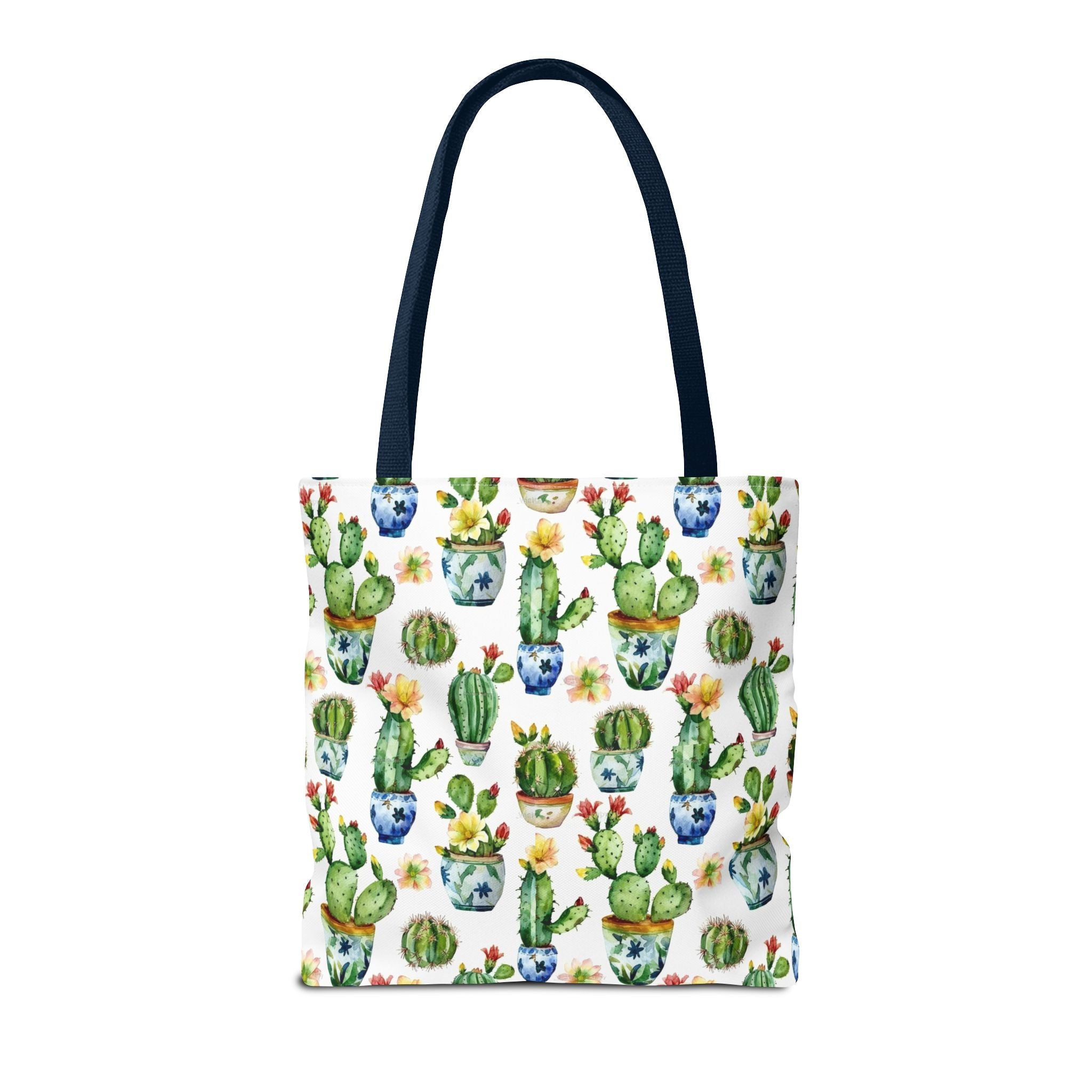 Sol y Alegría (Sun and Joy) Collection- Cactus Succulent Pattern Microfiber Blanket Soft Velveteen Throw for Home & Garden Lovers Cactus Watercolor Tote Bag – Floral Potted Succulent Pattern All-Over Print - Creations by Chris and Carlos