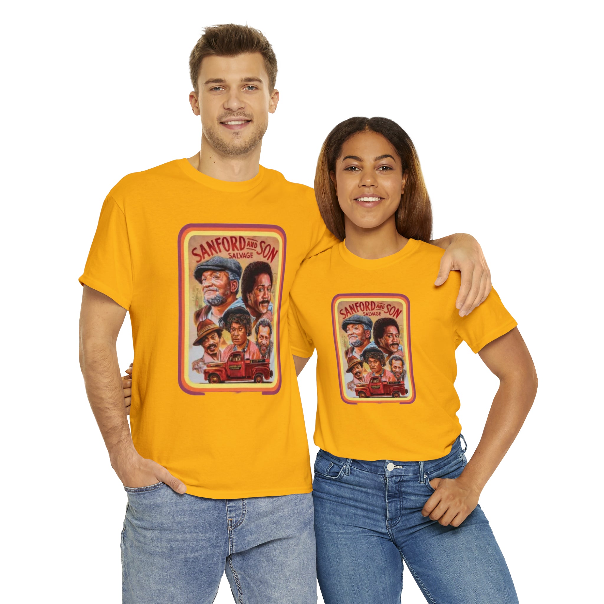 Sandford and Son 70's TV Show- Unisex Heavy Cotton T-Shirt - Creations by Chris and Carlos