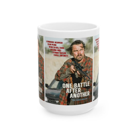 Mug — 'One Battle After Another' Action Movie Photo Mug (11oz & 15oz) - Creations by Chris and Carlos