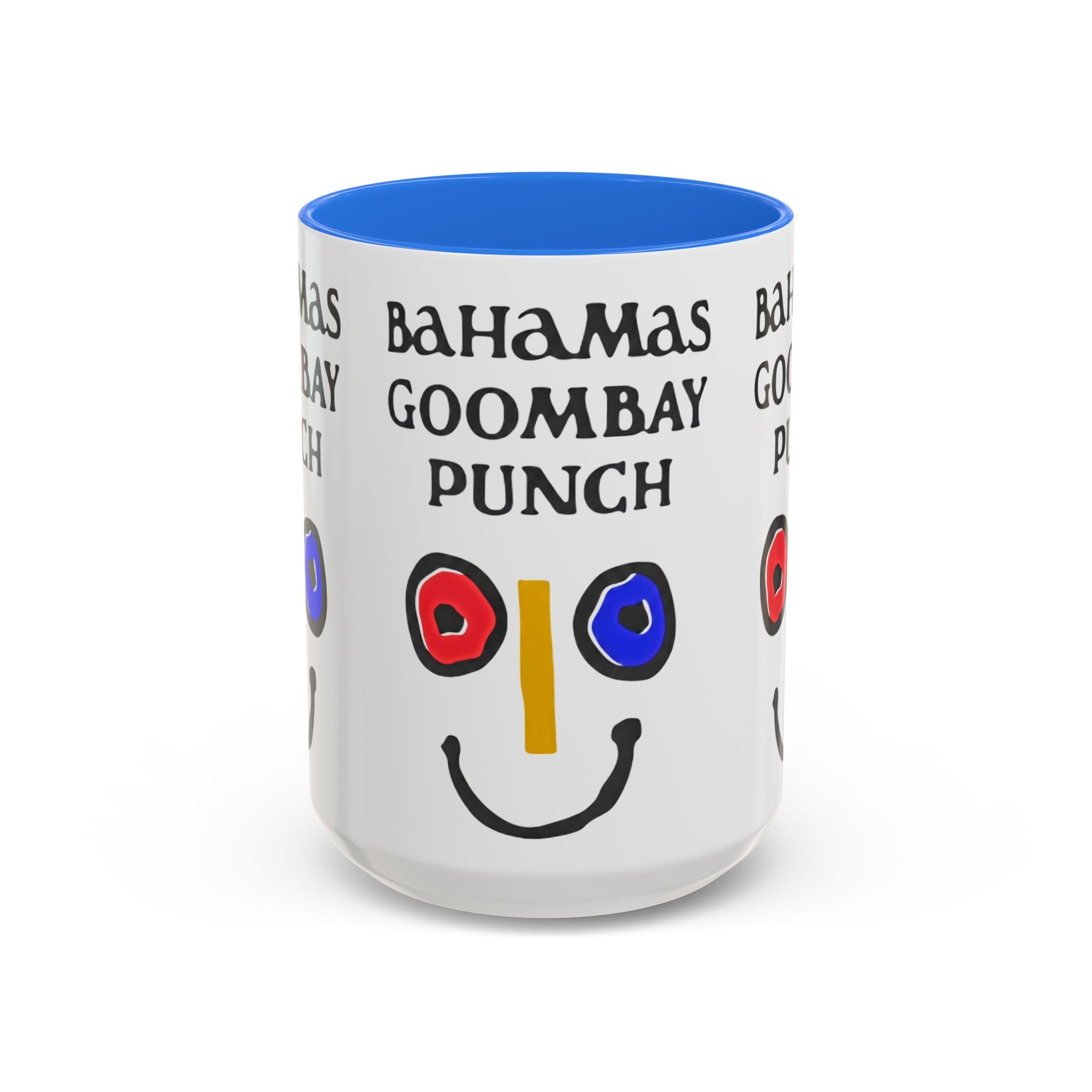 Bahamas Goombay Punch Mug — Colorful Caribbean Smile Coffee Cup (11oz, 15oz) - Creations by Chris and Carlos