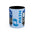 Train Lover's Accent Coffee Mug | PATH Transit Gift | Railroad Enthusiast Drinkware | Commuter Coffee Cup | Unique Travel Mug