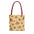 Palm Tree Sunset Tote Bag – Vintage Tropical Canvas Beach Shopper - Creations by Chris and Carlos