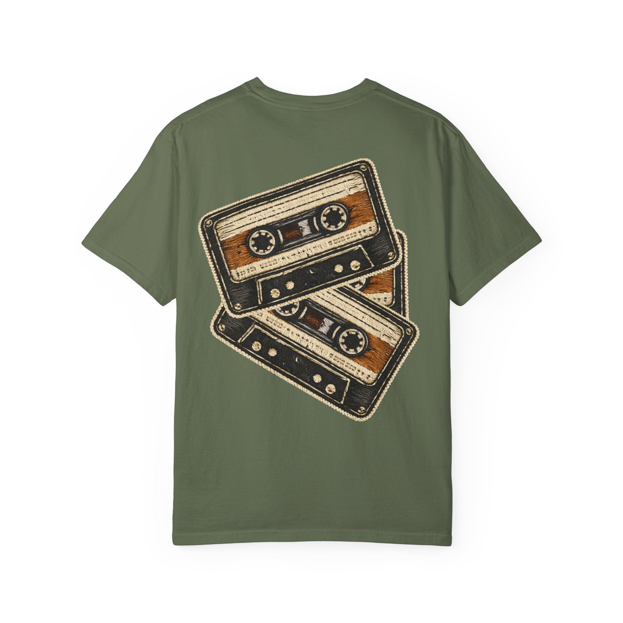 Cassette Tape Retro Tee — "Static Youth / Side B Soul / Basement Tapes" - Creations by Chris and Carlos