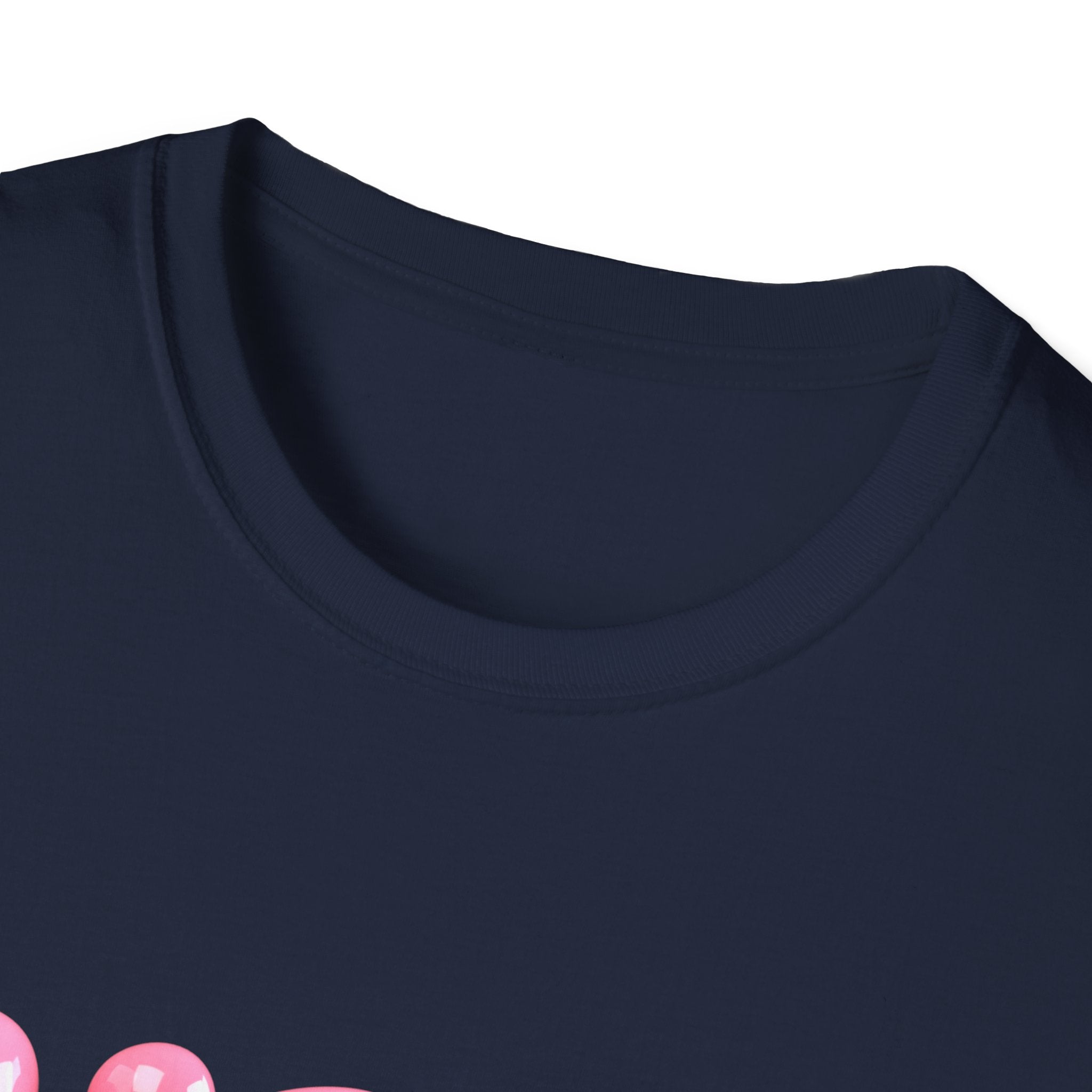 Neil Tran Pink Balloon Text T-Shirt - Creations by Chris and Carlos