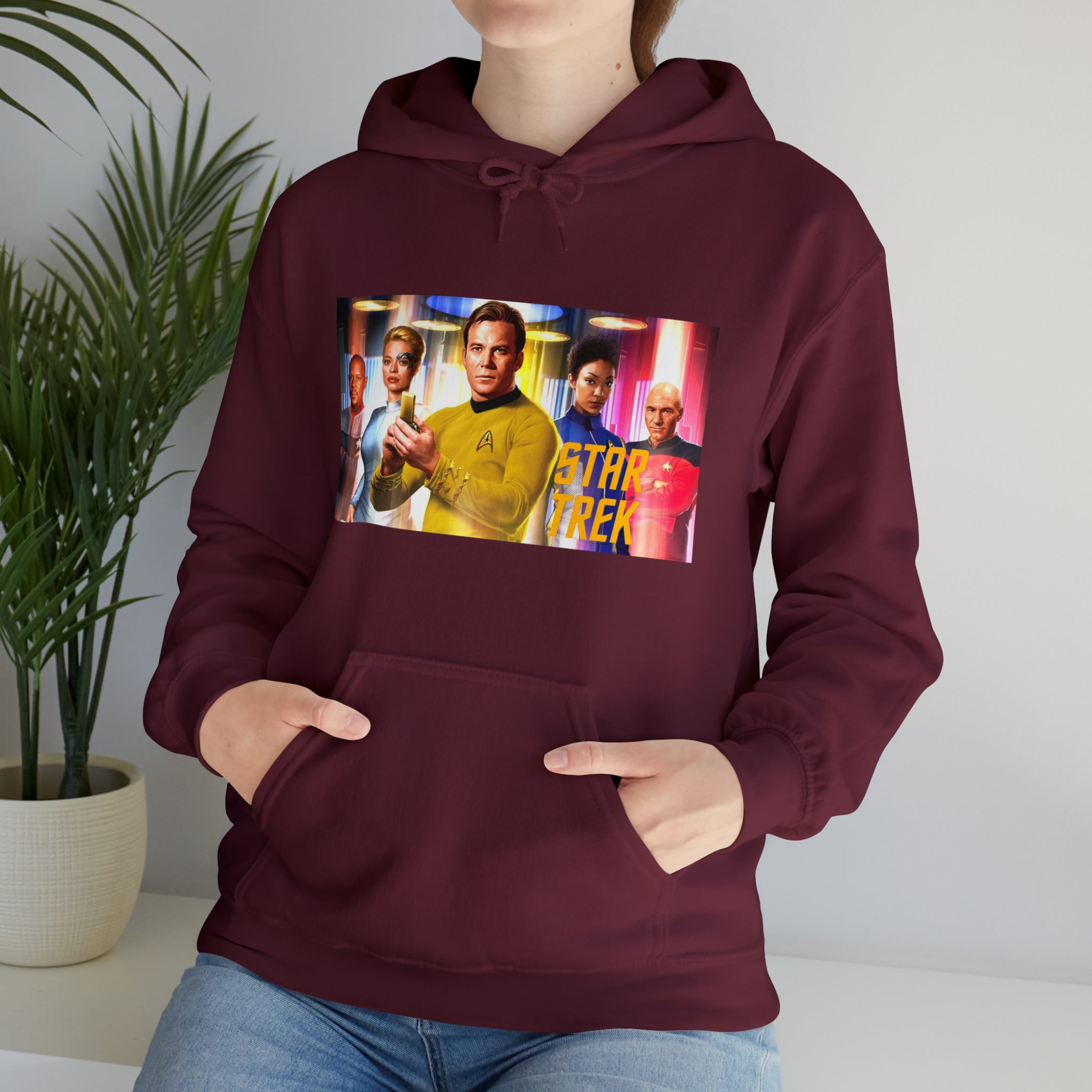Star Trek- Unisex Heavy Blend™ Hooded Sweatshirt - Creations by Chris and Carlos