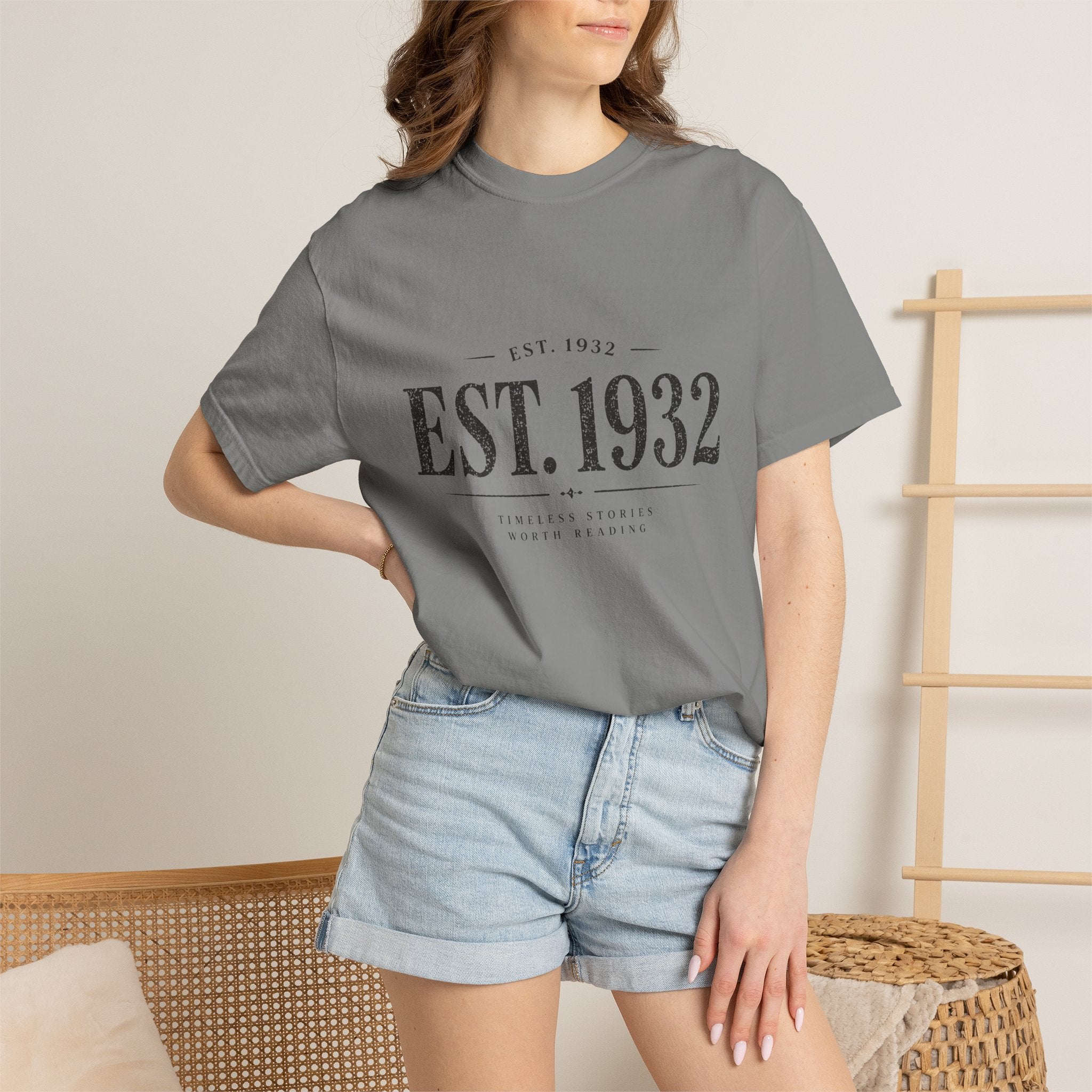 EST. 1932 Vintage Established Year T-Shirt — Retro Heritage Tee - Creations by Chris and Carlos