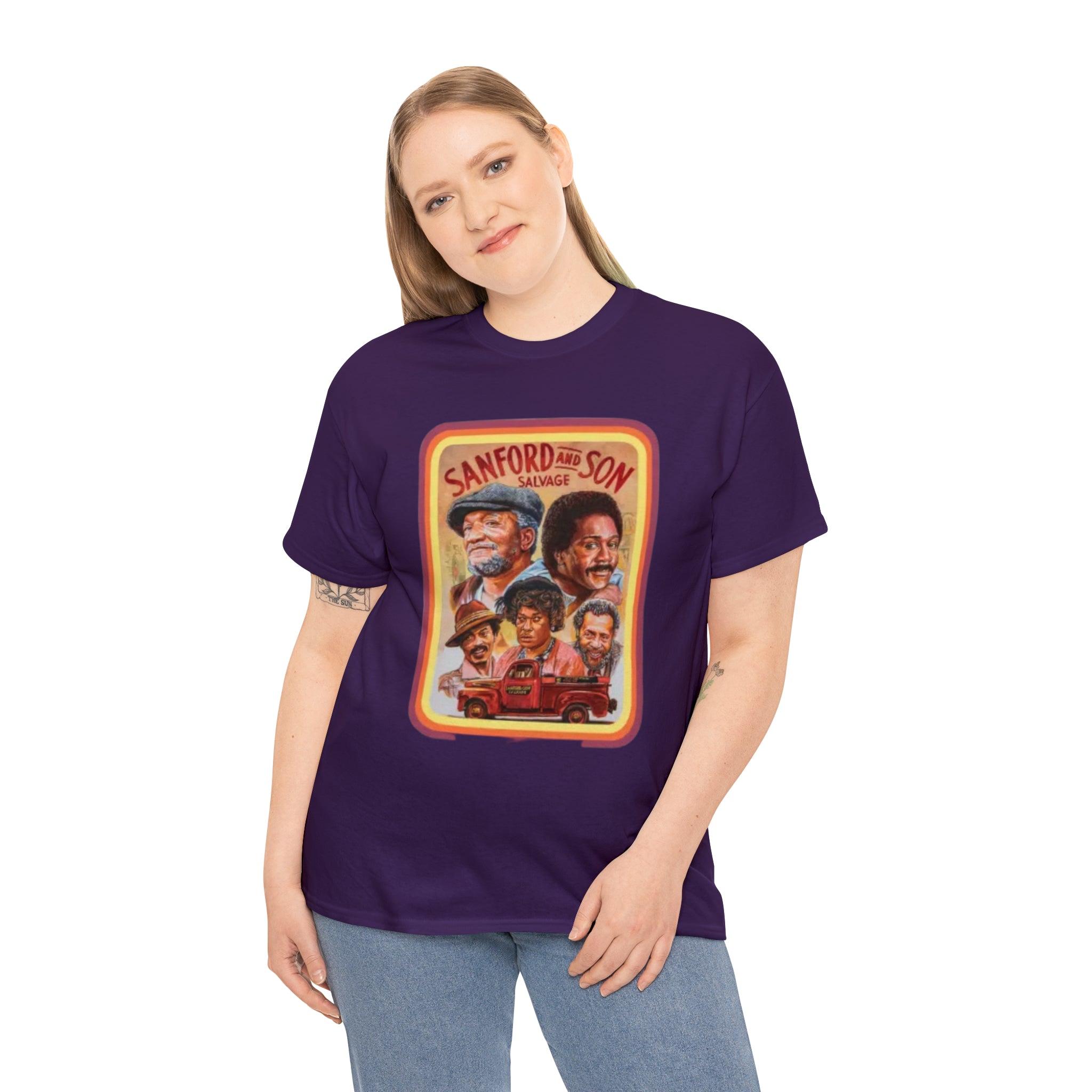 Sandford and Son 70's TV Show- Unisex Heavy Cotton T-Shirt - Creations by Chris and Carlos