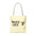 Buzz Off Bee Tote Bag – Cute Bee Graphic Canvas Shopping Tote - Creations by Chris and Carlos
