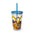 Mc Donald's Inspired- Sunsplash Tumbler with Straw, 16oz
