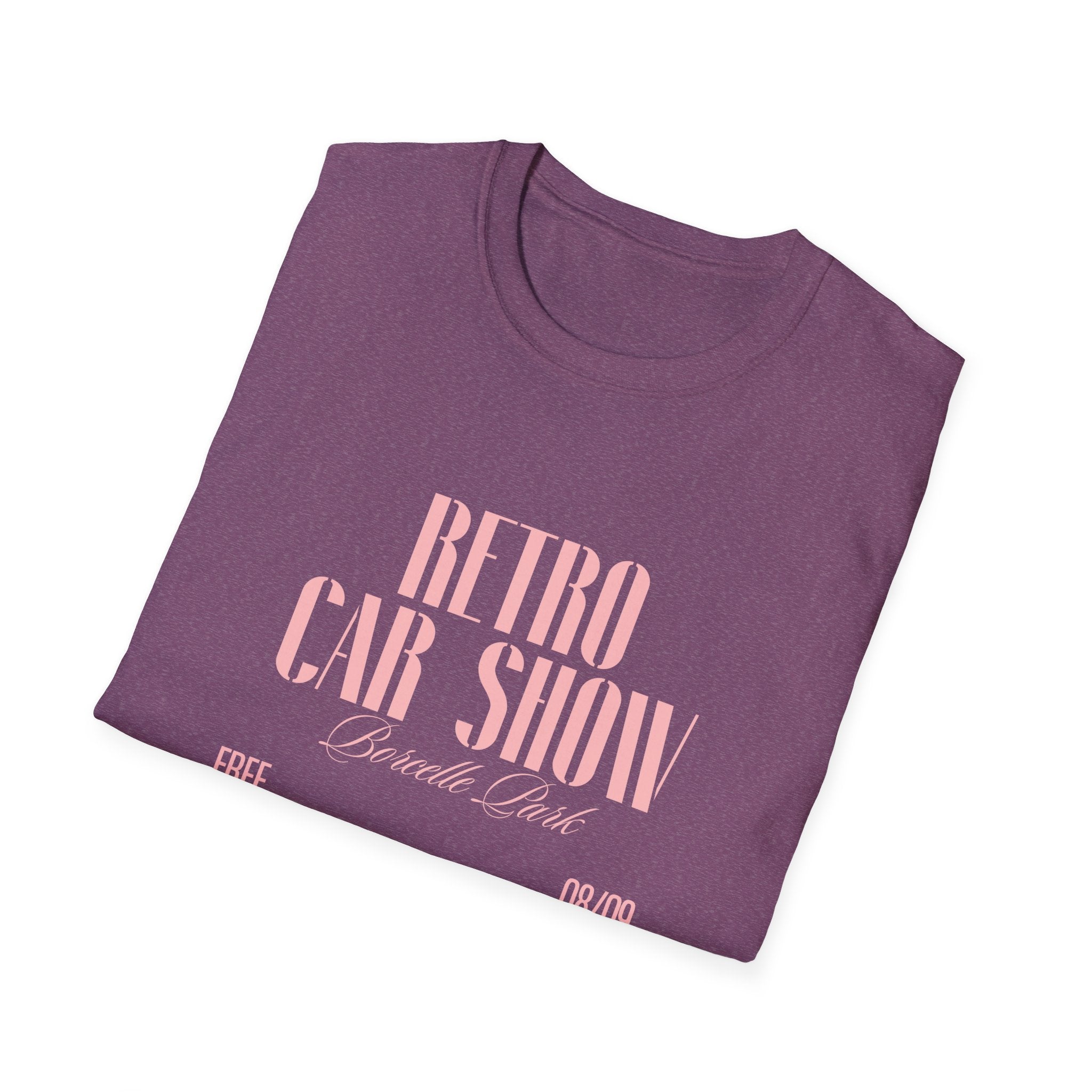 Retro Car Show T-Shirt — Vintage Classic Car Event Tee - Creations by Chris and Carlos