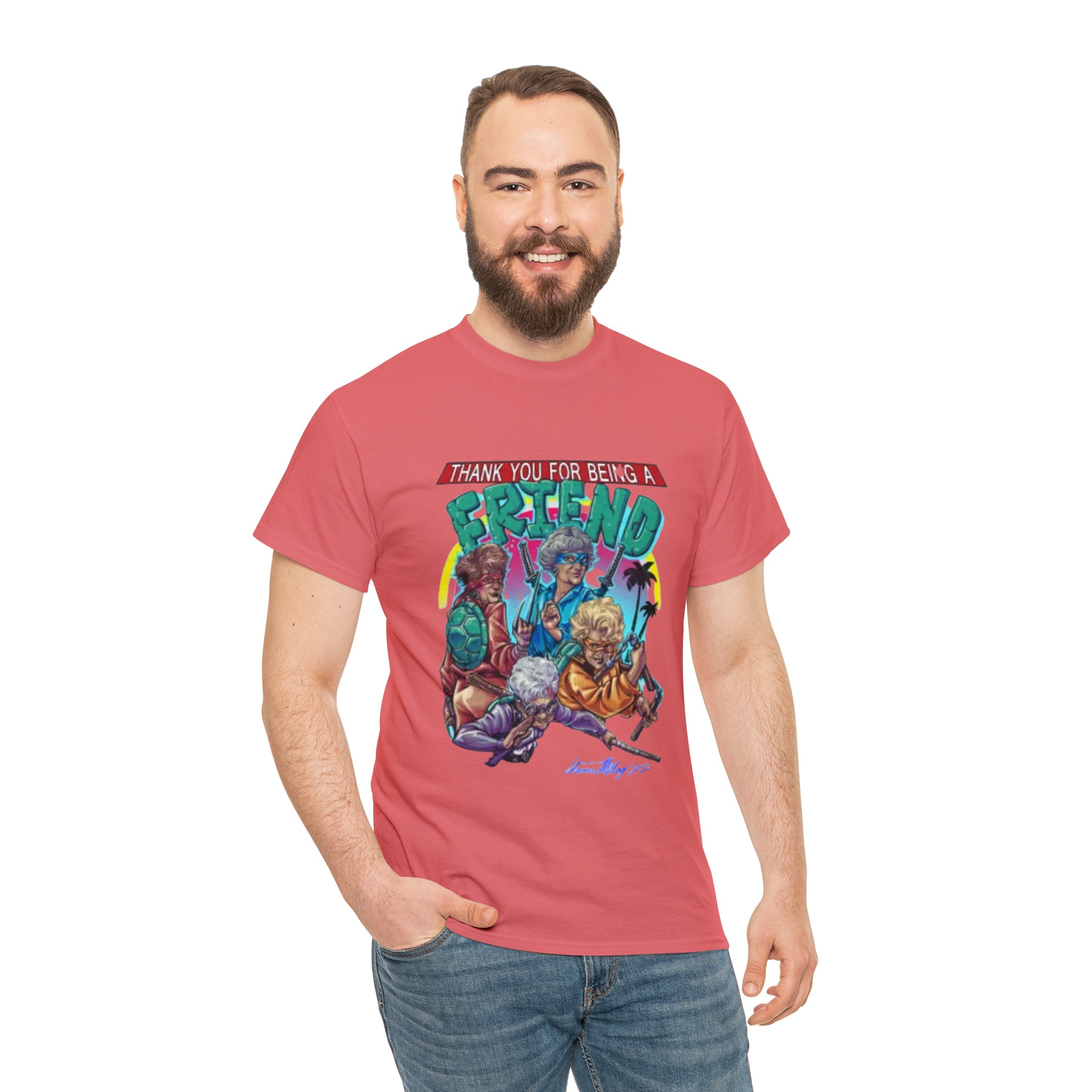 The T-Shirtnage Mutant Ninja Turtles- Unisex Heavy Cotton T-Shirt - Creations by Chris and Carlos