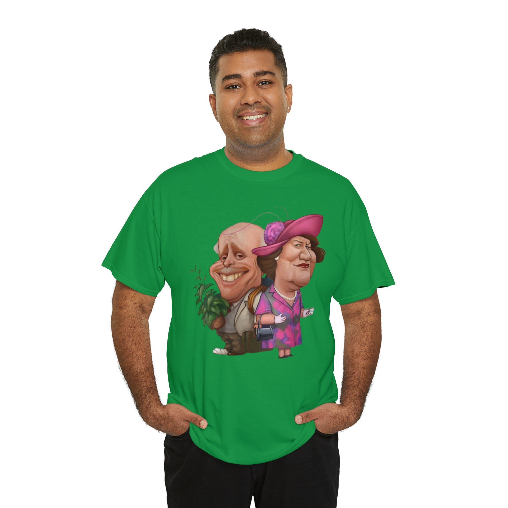 Keeping Up Appearances 90's TV Show-Unisex Heavy Cotton T-Shirt - Creations by Chris and Carlos