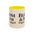 Bloom & Bam Accent Coffee Mug — Floral Heart Ceramic Coffee Cup (11/15oz)
