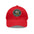 Dad Hat with Leather Patch, Vintage Style Cap
