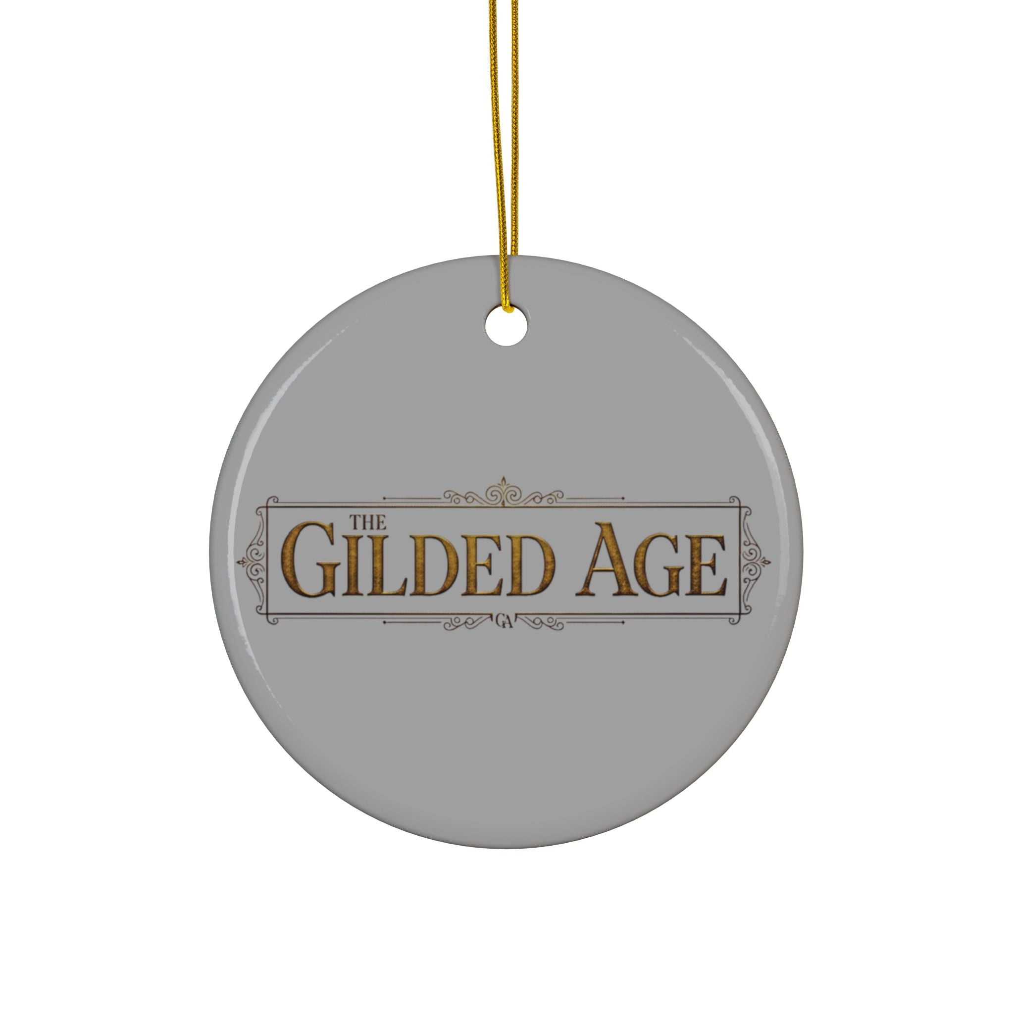 Gilded Age Decorative Ceramic Ornament - Creations by Chris and Carlos