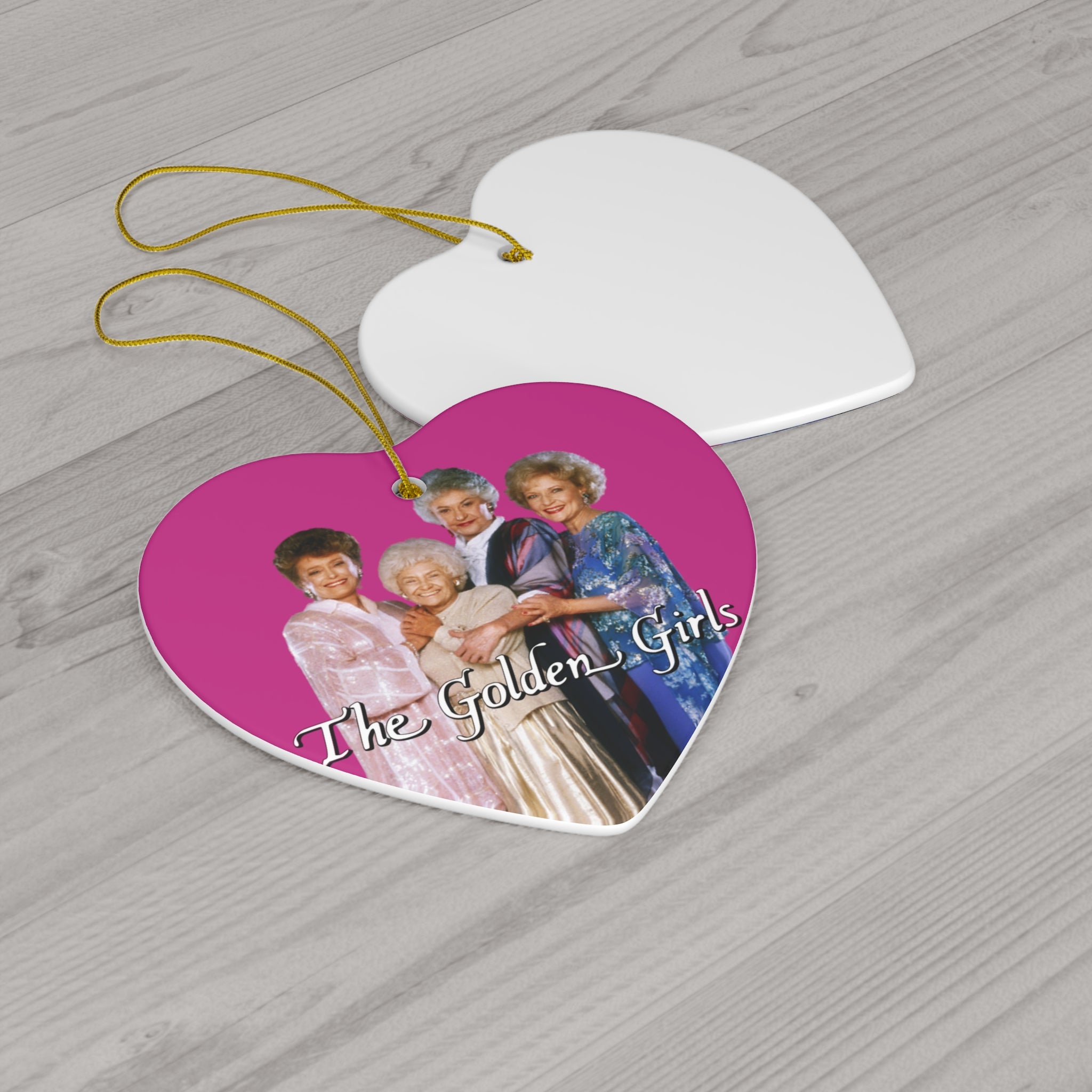 The Golden Girls 80's TV Show- Ceramic Ornament, 4 Shapes - Creations by Chris and Carlos