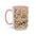 Floral Butterfly Dolly Parton Accent Coffee Mug (11/15oz)