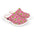 Kids Pink Plaid Clogs with Green Frog Print — EVA Foam Slip-On Shoes