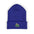 Embroidered Christmas Tree Cuffed Beanie — Cozy Holiday Knit Hat