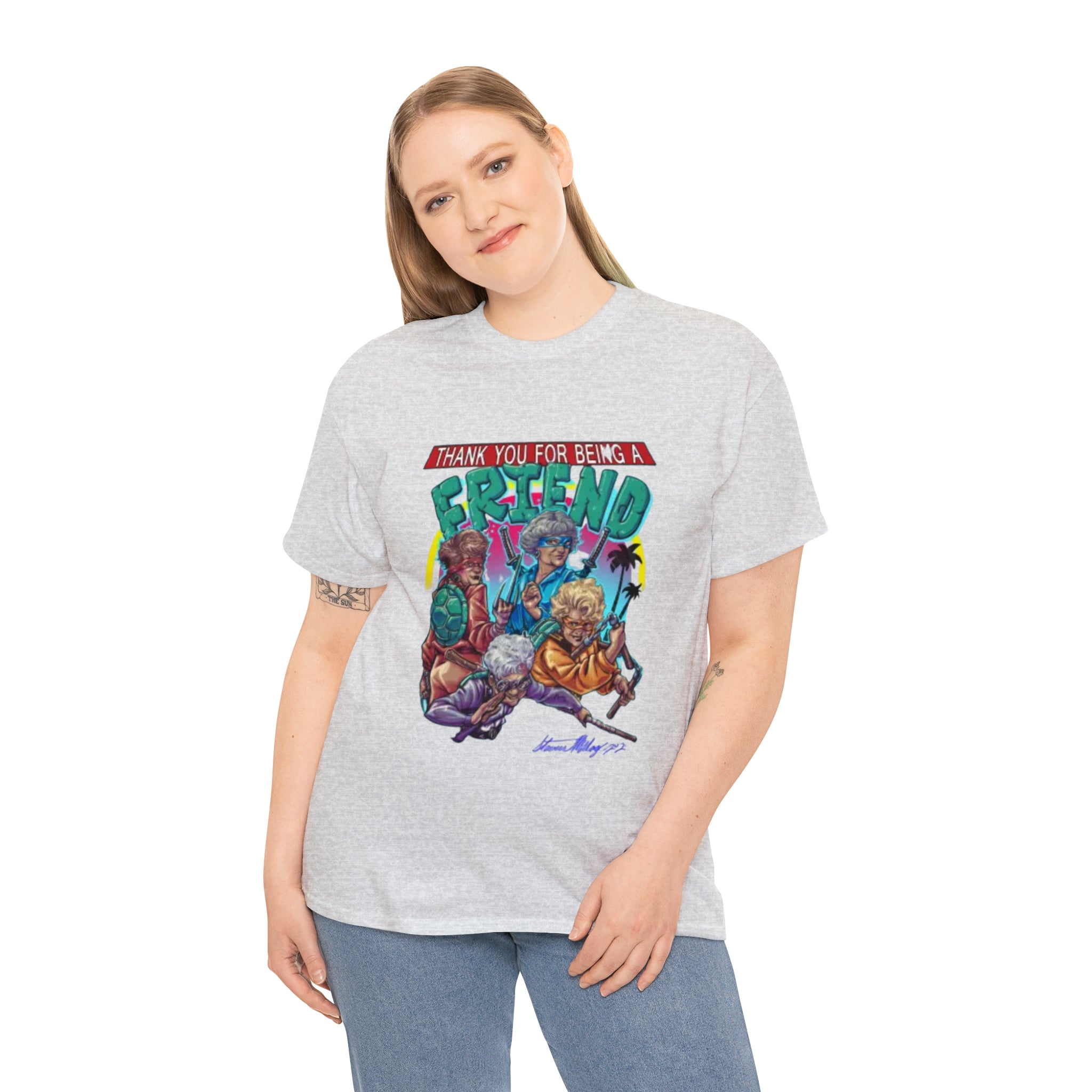The T-Shirtnage Mutant Ninja Turtles- Unisex Heavy Cotton T-Shirt - Creations by Chris and Carlos