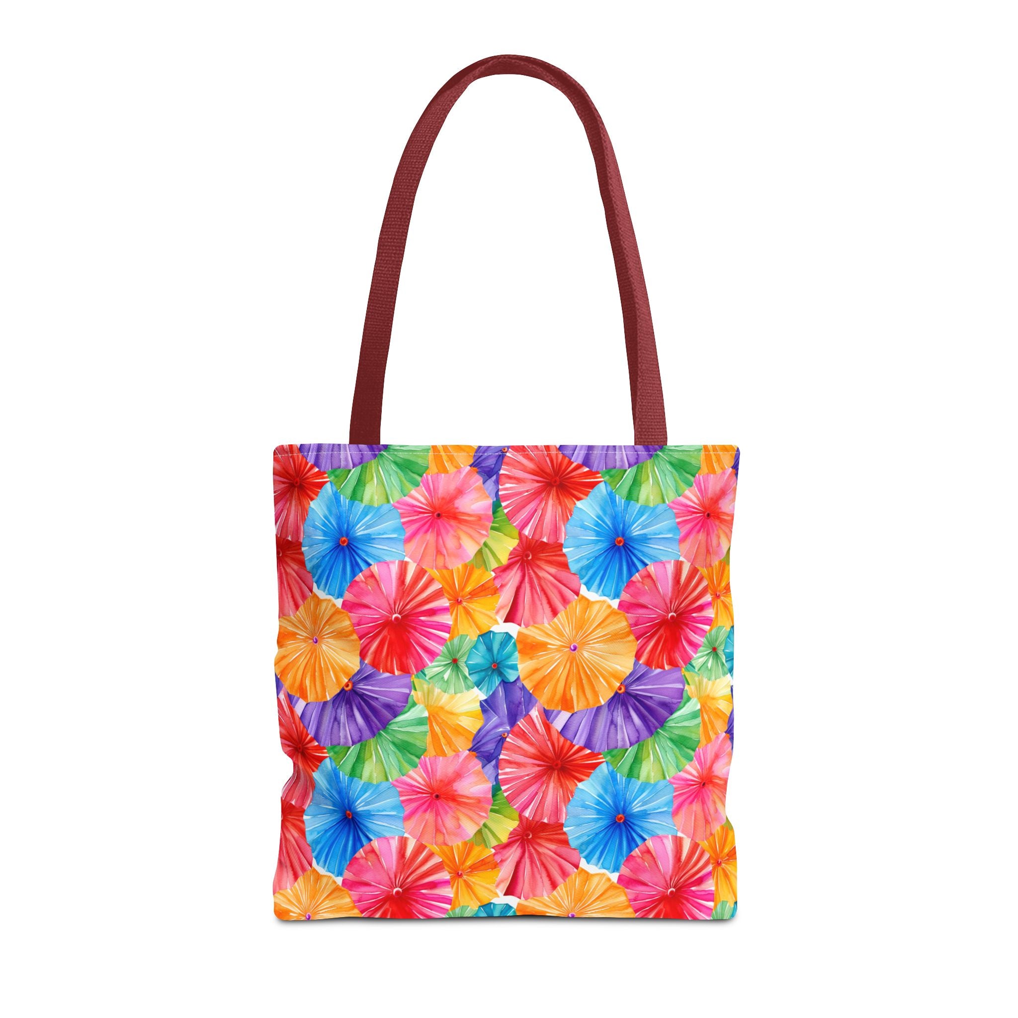 Sol y Alegría (Sun and Joy) Collection- Cactus Succulent Pattern Microfiber Blanket Soft Velveteen Throw for Home & Garden Lovers Colorful Paper Parasol Pattern Tote Bag — Vibrant Summer Beach Market Bag - Creations by Chris and Carlos