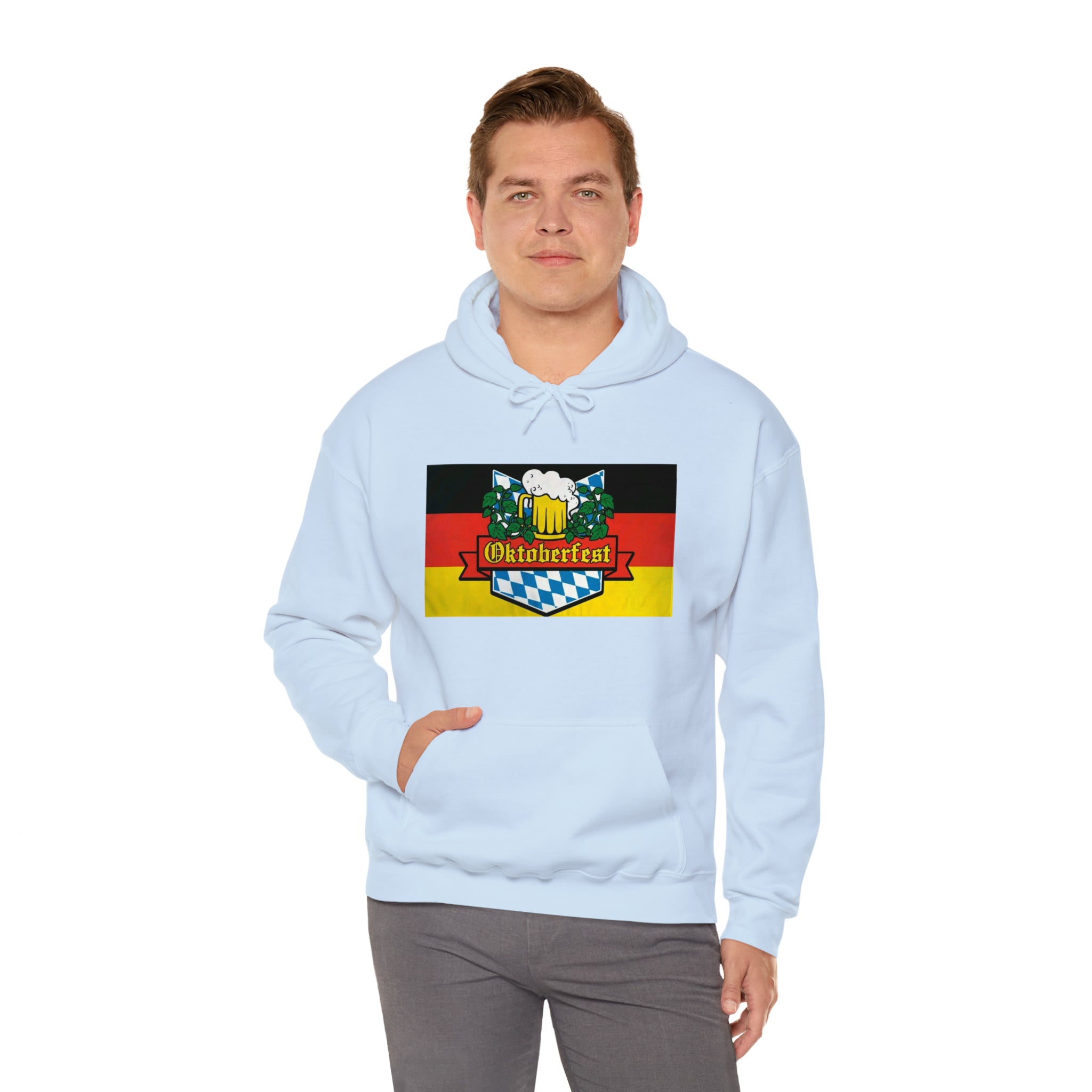 Oktoberfest-- Unisex Heavy Blend™ Hooded Sweatshirt - Creations by Chris and Carlos