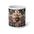 Bee Floral Jumbo Mug — 20oz Vintage Garden Coffee Cup