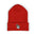 Smiling Snowman Embroidered Cuffed Beanie — Cozy Winter Knit Hat
