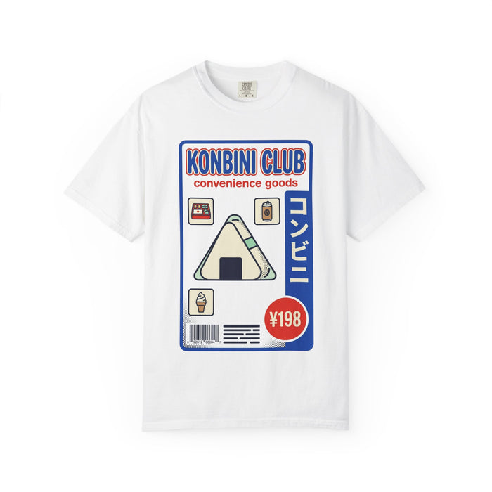 Konbini Club Graphic T-Shirt — Japanese Convenience Store Retro Design