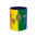 Pride Rainbow Mason Jar Accent Coffee Mug — 'Pride • Ally • Love • Unity'